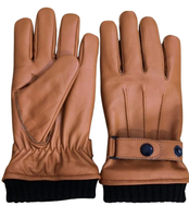 Guantes de Conducción de Invierno de Cuero Ligero para Automóvil, Cómodos, Resistentes al Viento y al Agua, Accesorios Unisex para el Estilo de Vida