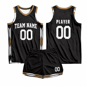 Custom Youth Basketball Uniform Personalized Kids Sublimated Team Jersey and Shorts Lightweight Quick Dry Sports Kit - Product Image 1