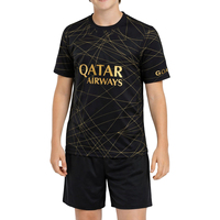 Uniforme de Fútbol Personalizado por Sublimación para Hombre y Niño, Conjunto de Camiseta y Pantalones Cortos, Transpirable, que Absorbe la Humedad, Equipación Deportiva