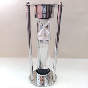 Brass Gold-Plated Round <b>Sand</b> <b>Timer</b>-Tableware for Father's Day and Chinese New Year - Product Image 3