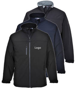 Veste polaire zippée pour homme, nouveau style, logo personnalisé, tissu 100 % polyester, micro polaire, ouverture zippée - Product Image 1