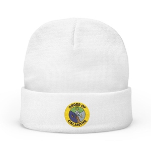 Bonnet personnalisé Order of Calanthe en tricot premium avec emblème brodé, disponible en plusieurs couleurs - Product Image 5
