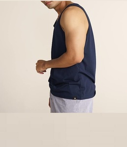 Wholesale Men Lightweight Gym Tank Top Casual Sportswear Quick Dry Breathable Sports Vest Custom logo Basketball <b>Running</b> <b>Singlet</b> - Product Image 6