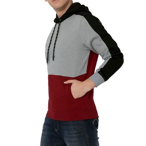 Customized Men's Casual 100% Cotton Oversized Pullover Hoodies With Custom Logo Print Regular Fit OEM Supply Lightweight - Product Image 3