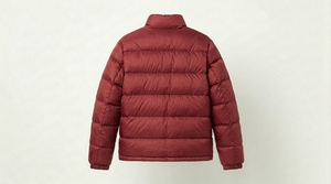 Everyday Streetwear Puffer Jacket Comfortable Insulated Quilted Winter <b>Coat</b> with Stand Collar and Front Logo - Product Image 2