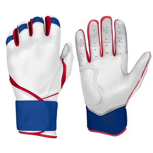 Gants de frappe de baseball en cuir de haute qualité professionnels, couleurs et tailles personnalisables, design léger et confortable pour l'entraînement - Product Image 1