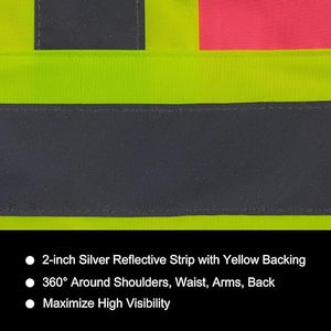 Factory Price <b>Top</b> Selling Best Quality High Visibility Custom Made Design Multi Pockets <b>Reflective</b> Safety Hoodie Jacket - Product Image 5