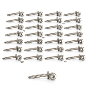 PDC Model 7.1 Pan Head Stainless Steel (304/316/410) Metric/Inch Standard Thread Class 8 Natural Finish Phillips/Cross Drive - Product Image 1