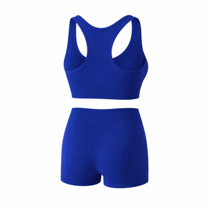 Conjunto Deportivo de Yoga para Mujer, Elástico, Diseño Sólido, Secado Rápido, Leggings de Yoga Sin Costuras, Nuevo Diseño, Venta al Por Mayor, Calidad Personalizada - Product Image 2