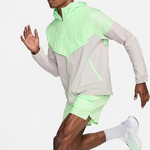 Wholesale Price Spring Hooded Outdoor Windbreaker <b>Jacket</b> for Men <b>Lightweight</b> Waterproof Breathable Vintage Style - Product Image 6