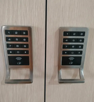 Serrure de casier numérique à code RFID en alliage de zinc pour salle de stockage, serrure électronique à mot de passe pour armoire, serrure intelligente pour casier de gym