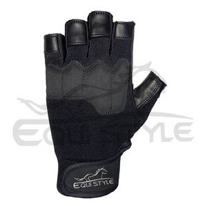 Guantes Negros para Entrenamiento, Venta al Por Mayor, Fabricante de Guantes para Gimnasio, MOQ Bajo, Guantes para Levantamiento de Pesas y Entrenamiento de Fuerza - Product Image 3