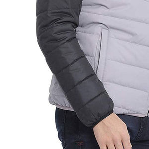 Chaqueta Acolchada para Hombre con Logotipo Personalizado, Servicio OEM, Chaqueta Aislante de Invierno para Exteriores, Directo de Fábrica, con Relleno de Algodón - Product Image 4