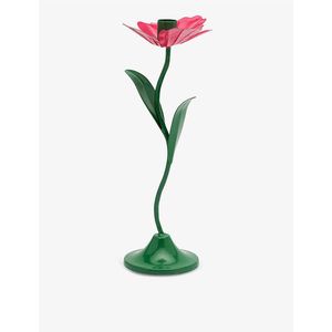 Wholesale <b>Vegetable</b> Celery Shaped Metal Candle Holder Hand Painted Resin Candlestick Home Table Decor Taper Candle <b>Stand</b> Holder - Product Image 3