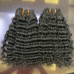 Venta al por mayor 100% cutícula alineada 10A 12A pelo Remy teje Paquete de etiqueta privada pelo humano brasileño indio vietnamita pelo crudo - Product Image 3