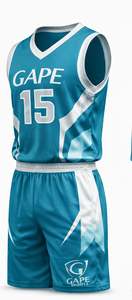 Ensemble de shorts de basket-ball personnalisés, imprimés par transfert thermique, nom et numéro de l'équipe, uniforme sportif personnalisé 100% coton pour hommes - Product Image 4