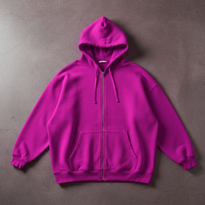 Custom Factory Streetwear Autumn <b>Pullover</b> <b>Men</b> 100% Cotton Fleece 400GSM Thick Heavyweight Lined Solid Eco-Friendly Hoodie Fur - Product Image 2