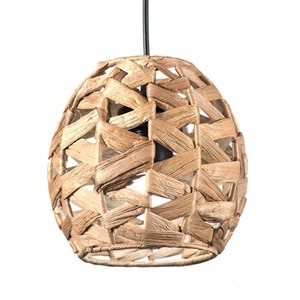 Handmade Water Hyacinth Lampshade Pendant <b>Light</b> <b>Cheap</b> Price Lamp Shade Cover for Wholesaler Retailers Handicraft Decor - Product Image 3
