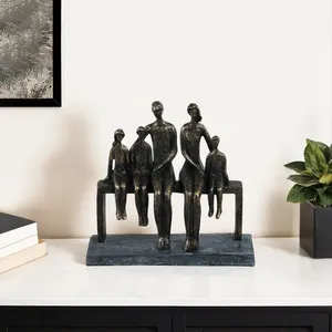 Escultura Metálica Decorativa Minimalista, Arte Moderno Contemporáneo para Decoración del Hogar, Figura de Serpiente de Aluminio Chapada en Oro Hecha a Mano - Product Image 4