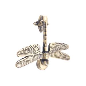 Heurtoir de porte Construction en laiton massif Heurtoir de porte anti-puces poli doré de l'exportateur indien Heurtoir de porte en laiton - Product Image 1