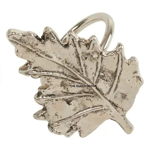 Anneau de serviette de table en métal doré, design original, pour Noël, hôtel et maison, cadeau festif, décoration de dîner - Product Image 4