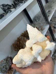 Premium Okenite with Calcite <b>Crystal</b> <b>Cluster</b> | Natural Mineral for Collection & Decoration - Product Image 2