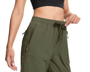 Shorts Cargo Transpirables con Cordón para Mujer, de Algodón, Casuales, Cómodos, para Verano - Product Image 3