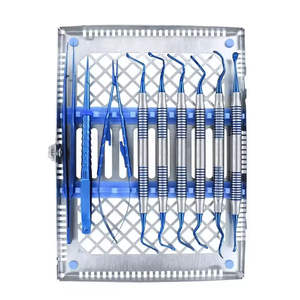 Kit Básico de Microcirugía Oral, Set de Cirugía Periodontal, Instrumentos Dentales de Titanio Azul, Herramientas de Dentavex - Product Image 1