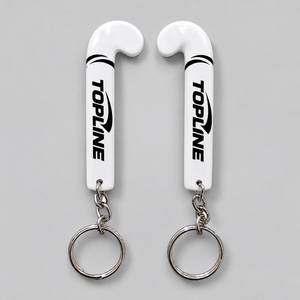Porte-clés mini bâton de hockey en gros, prix d'usine, nouveau porte-clés bâton de hockey sur gazon, porte-clés mini hockey promotionnel très vendu - Product Image 5
