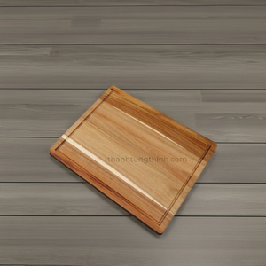 Tabla de cortar de madera de acacia de alta calidad más vendida para restaurantes al por mayor del fabricante de Vietnam - Product Image 4