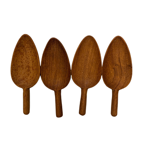 <b>Wooden</b> Spoon Set Kitchen <b>Cooking</b> <b>Utensils</b> for Stirring Mixing Serving and Everyday Food Preparation - Product Image 3