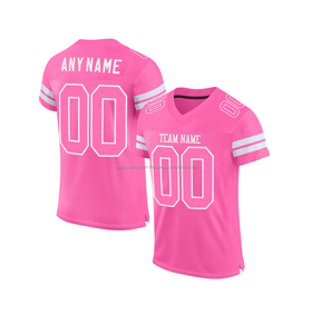 High Quality Heat-Transfer Printing American Football Jersey Short UV Protection Quick Dry Soccer Custom Uniform Training - Product Image 1