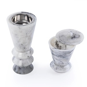Quemador de Incienso de Resina de Lujo Árabe Tradicional, Mubkhar Árabe Premium, Porta Incienso Oud para Aromatizar el Hogar, Decoración para Majlis - Product Image 2
