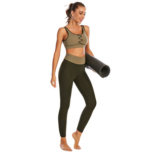 Comfortable Yoga Wear Clothing Set For <b>Women</b> Best Activewear Sets For Yoga And Fitness High-waisted Yoga Pants Sports <b>Top</b> Set - Product Image 4