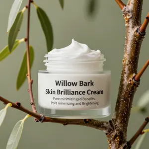 Crème à la Niacinamide et à la Fleur de Neige à base d'Écorce de Saule ODM/OBM, Développée et Formulée en Corée, pour un Éclat Cutané Éclaircissant - Product Image 1