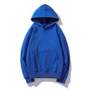 Sudaderas con Capucha Extra Grandes Unisex de Forro Polar Grueso de 280 g, de Poliéster/Algodón, para Invierno, con Logotipo Bordado Personalizado, Ropa Urbana Personalizada, Venta al por Mayor - Product Image 1