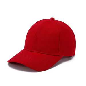 Gorra de Béisbol Roja Unisex, Ajustable, Transpirable, 100% Algodón, Gorra Casual para Adultos, para las Cuatro Estaciones - Product Image 1
