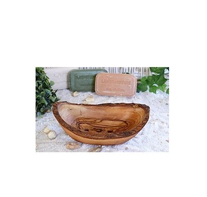 Customs Logo Natural Wooden Soap Dish Mango Wood Color For <b>Bathroom</b> Home <b>Kitchen</b> Sink Holder Wooden Soap Stand - Product Image 3