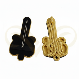 อีโบลเล็ตต์ติดไหล่แบบโพลีเอสเตอร์คุณภาพสูงสั่งทำพิเศษ ไม่มีสายรัด สำหรับเครื่องแบบพิธีการ - Product Image 3