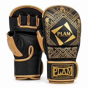 Guantes de Sparring Profesionales Personalizados para MMA con Agarres para las Manos, Cierre de Cuero Vacuno - Product Image 1