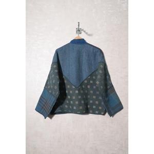 Chaqueta Kantha de Algodón para Mujer, Estilo Vintage, Hecha a Mano en India, Abrigo Boho con Parches, Ropa de Invierno - Product Image 4