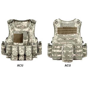 Gilet tactique à libération rapide en camouflage, équipement de protection pour les amateurs de plein air, uniforme d'entraînement 6094 Cs - Product Image 4