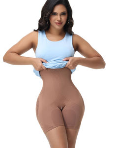 New Style Tummy <b>Control</b> Corset Rose Hollow Chest <b>Bodysuit</b> Women's Tights Shaping Breast - Product Image 2