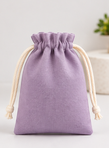 Bolsa de Algodón Orgánico de 8oz al por Mayor, Bolsa con Cordón Reciclable, Bolsa para Guardar Joyas, Logotipo Personalizado para Empaque de Regalos - Product Image 2