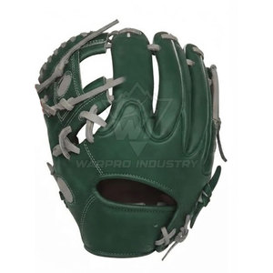 Guantes de béisbol de malla transpirable y cuero, ajustables para jóvenes y adultos, ideales para partidos de béisbol al aire libre. - Product Image 3