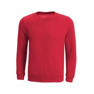Wholesale Solid Color Men's Crewneck <b>Sweatshirt</b> Plus Size <b>Fleece</b> Pullover for Daily Casual Use - Product Image 6