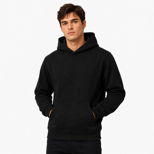 Sudadera con Capucha para Hombre, Premium, Transpirable, de Forro Polar, Corte Regular, Manga Larga y Bolsillo Canguro, Ropa Casual de Invierno - Product Image 2