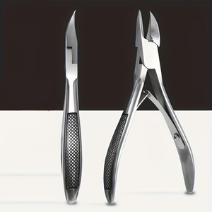 High Quality Cuticle Nipper Nail Clipper Ergonomic Grip Precision Cutter for Dead Skin <b>Removal</b> Salon Long Lasting Sharp Edge - Product Image 6