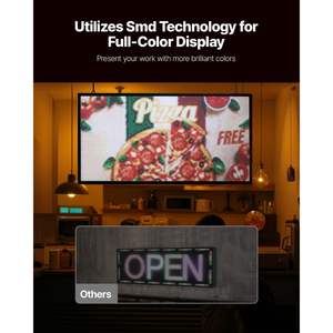 บอร์ดแสดงผลเลื่อนดิจิตอลแบบ P5 27x14ในป้าย LED แบบตั้งโปรแกรมได้ - Product Image 2