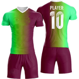Maillots de football personnalisés avec impression par sublimation intégrale, uniformes de football, tenues d'entraînement, ensemble de coupe automatisé avec nom et équipes de club personnalisés - Product Image 3